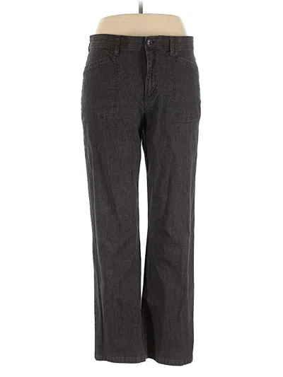 Pre-owned Gloria Vanderbilt Casual Pants In Gray