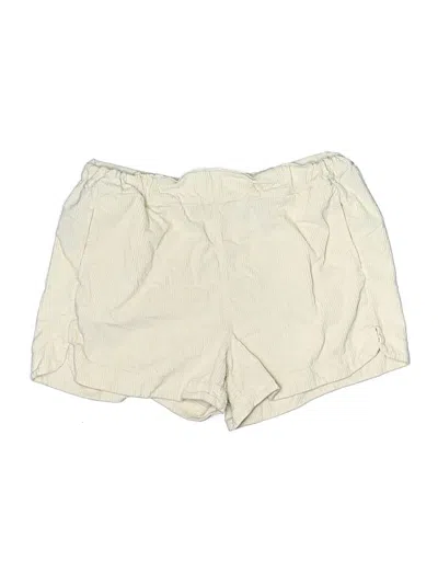 Pre-owned Ayr Khaki Shorts In White