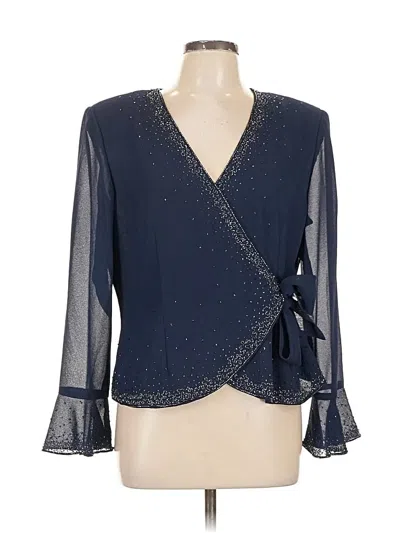 Pre-owned R & M Richards Blazer Jacket In Blue