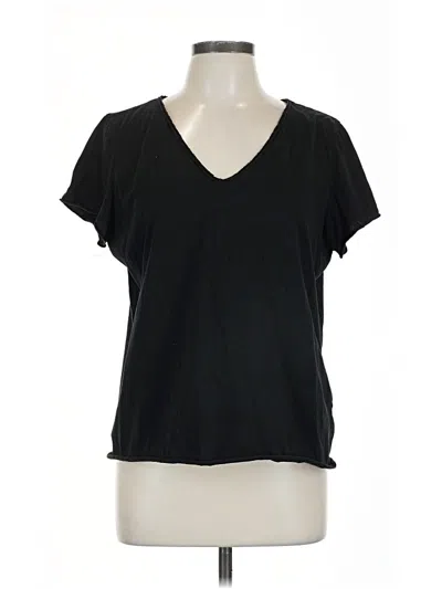Pre-owned Allsaints Short Sleeve T-shirt In Black