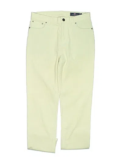 Pre-owned Vineyard Vines Kids' Casual Pants In White