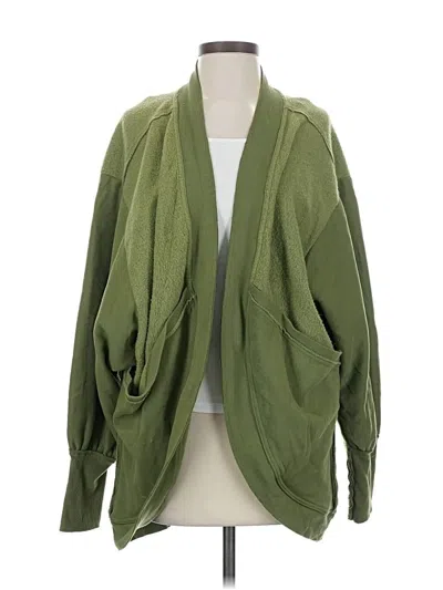 Pre-owned Pilcro Cardigan Sweater In Green