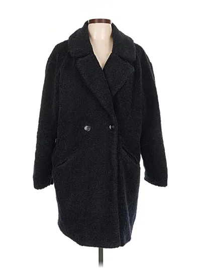 Pre-owned Lucky Brand Coat In Black