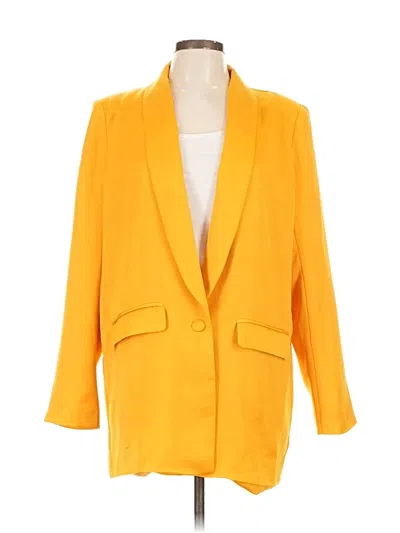 Pre-owned L'academie Los Angeles Blazer Jacket In Yellow