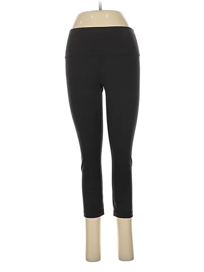 Pre-owned Lululemon Athletica Leggings In Black