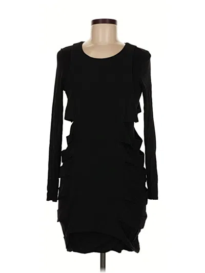 Pre-owned Alice And Olivia Alice + Olivia Casual Dress In Black