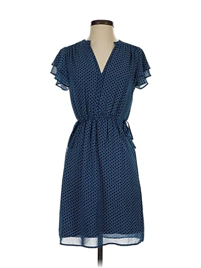 Pre-owned H&m Casual Dress In Blue