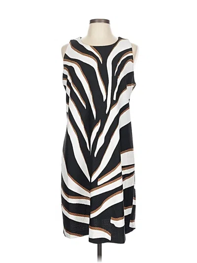 Pre-owned Charter Club Casual Dress In White