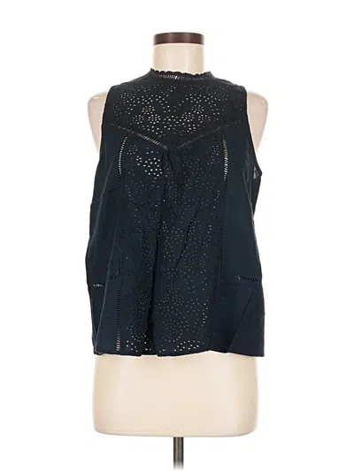 Pre-owned Abercrombie & Fitch Sleeveless Blouse In Black