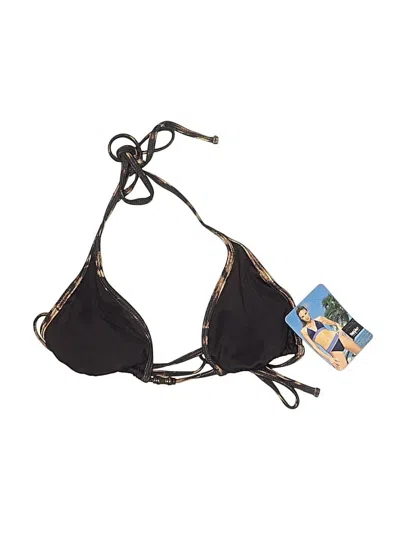 Mossimo Swimsuit Top Black Swimwear In Black