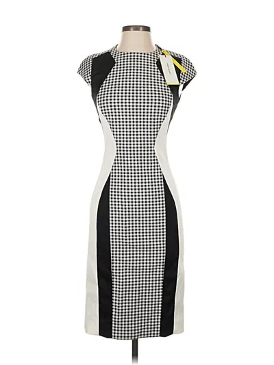 Pre-owned Karen Millen Cocktail Dress In White