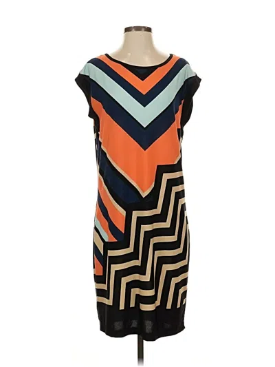Pre-owned Kasper Casual Dress In Orange