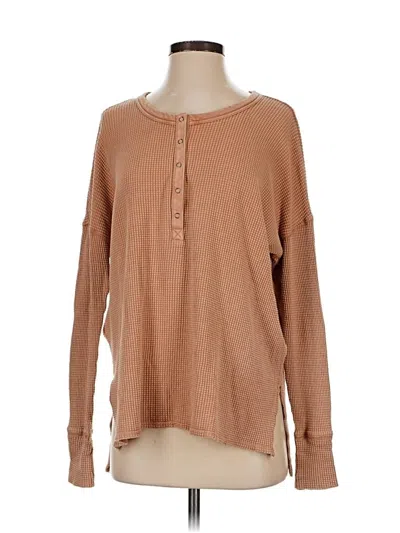 Pre-owned Offline By Aerie Pullover Sweater In Brown
