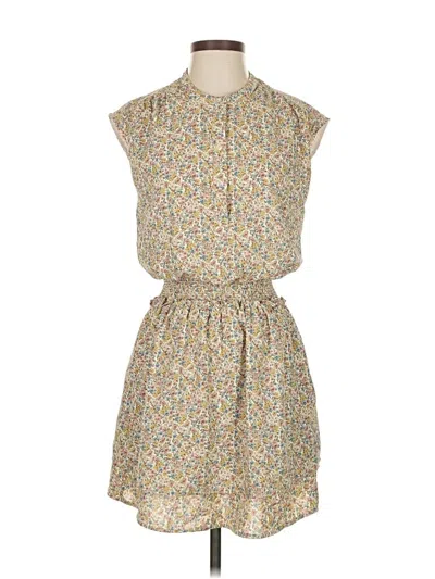 Pre-owned Bishop + Young Casual Dress In Brown