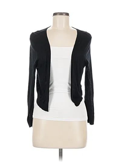 Pre-owned Talbots Cardigan Sweater In Black
