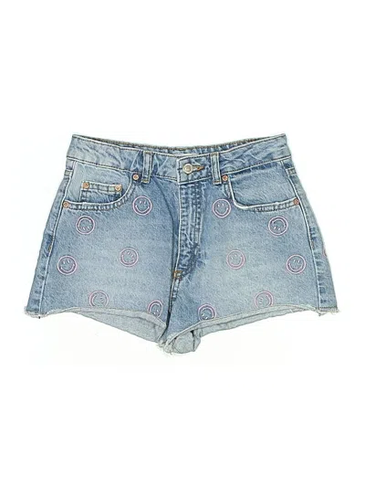 Pre-owned Zara Kids' Denim Shorts In Blue