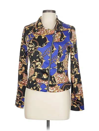 Pre-owned Forever 21 Jacket In Blue