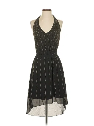 Pre-owned Bebe Cocktail Dress In Black