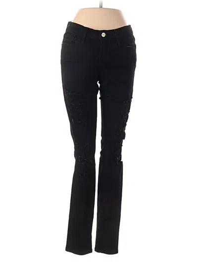 Pre-owned Frame Jeans In Black