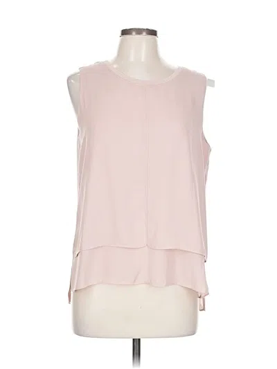 Rose + Olive Sleeveless Blouse In Pink