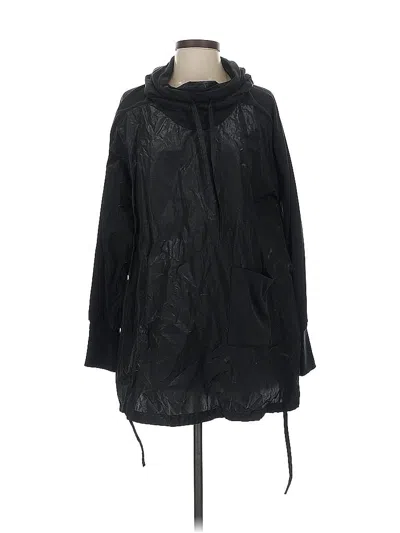 Pre-owned Lurdes Bergada Raincoat In Black