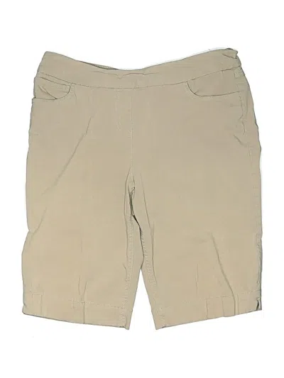 Pre-owned Slim-sation By Multiples Khaki Shorts In Brown