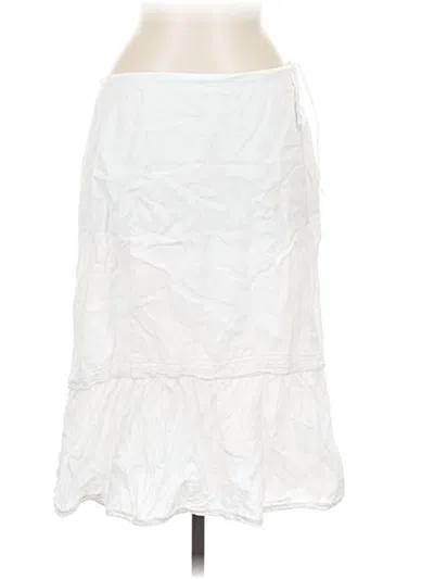 Pre-owned Gap Casual Skirt In White