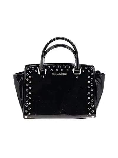 Pre-owned Michael Michael Kors Satchel In Black