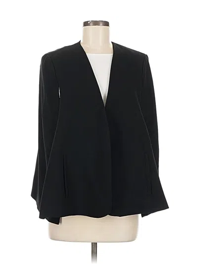 Pre-owned Zara Blazer Jacket In Black