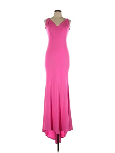 Pre-owned Assorted Brands Cocktail Dress In Pink