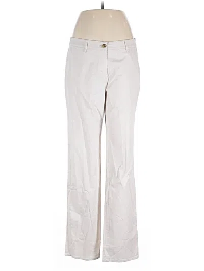 Pre-owned Jjill Casual Pants In White