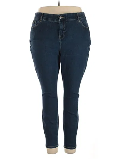 Pre-owned Torrid Jeggings In Blue