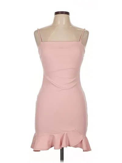 Pre-owned Blue Blush Cocktail Dress In Pink