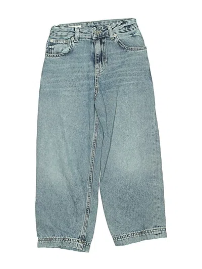 Pre-owned Zara Kids' Jeans In Blue