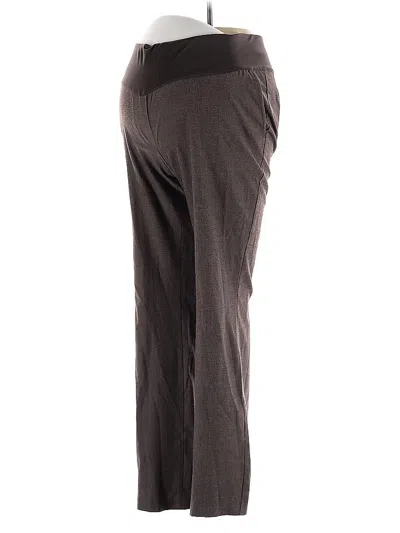 Pre-owned Liz Lange Maternity For Target Active Pants In Brown