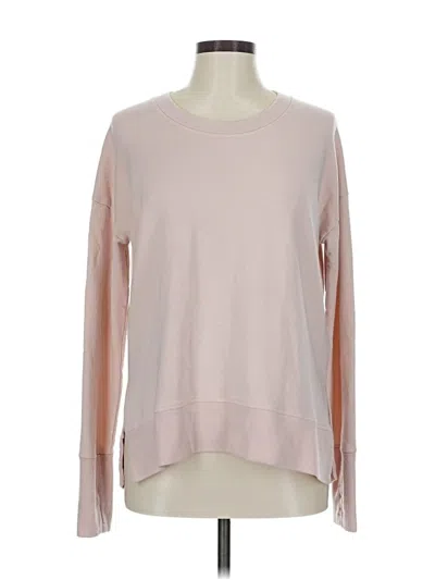 Pre-owned Athleta Sweatshirt In Pink