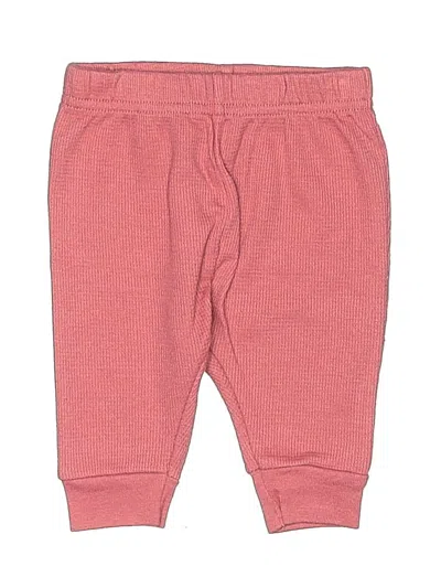 Pre-owned Child Of Mine By Carter's Babies' Casual Pants In Pink