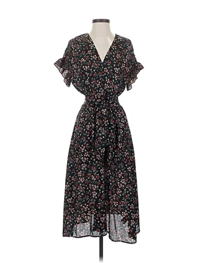 Pre-owned Max Studio Casual Dress In Black