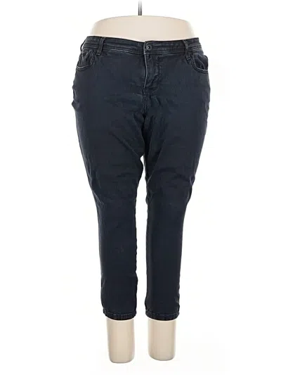 Pre-owned Torrid Jeggings In Blue