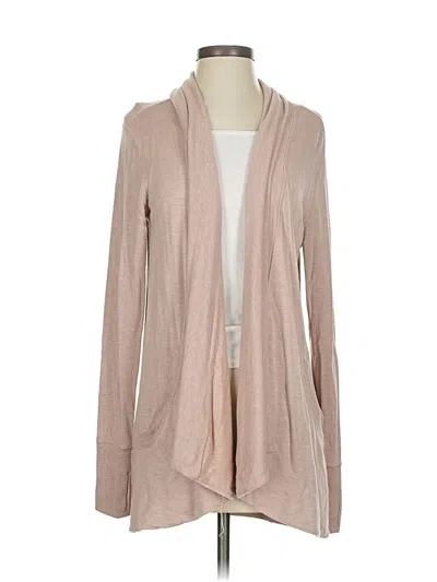 Pre-owned Athleta Cardigan Sweater In Brown