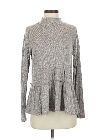 Pre-owned Maurices Turtleneck Sweater In Gray