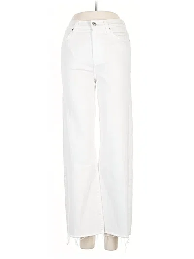 Pre-owned 7 For All Mankind Jeans In White