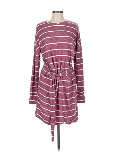 Pre-owned Thyme And Honey Casual Dress In Pink
