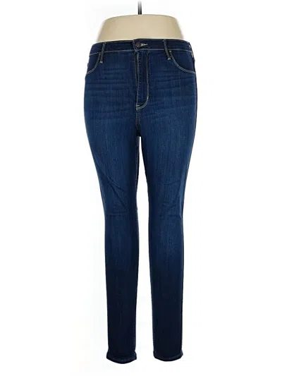 Pre-owned Hollister Jeggings In Blue