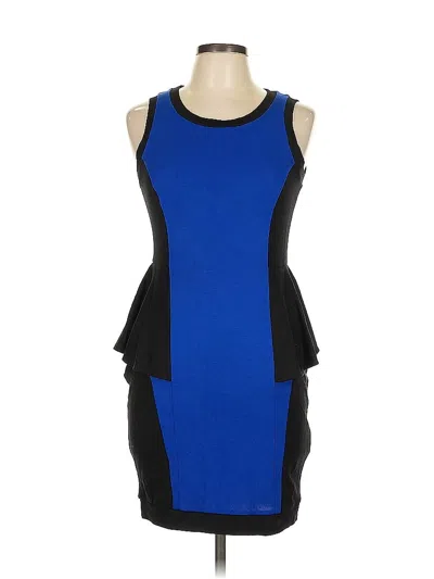 Pre-owned Venus Cocktail Dress In Blue