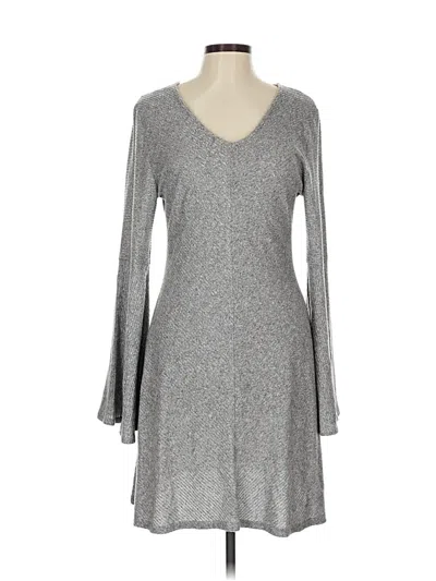 Pre-owned Alya Casual Dress In Gray