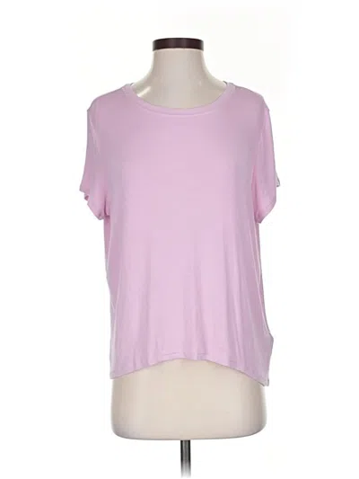 Pre-owned Athleta Short Sleeve T-shirt In Pink