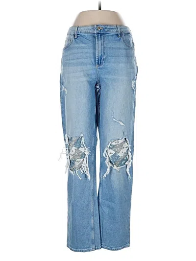 Pre-owned Hollister Jeans In Blue