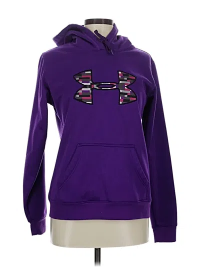 Pre-owned Under Armour Pullover Hoodie In Purple
