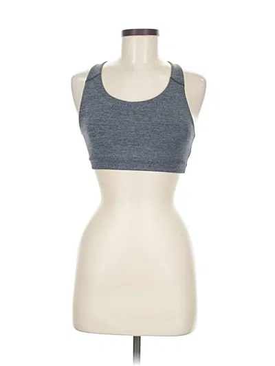 Pre-owned Active Tank Top Gray Halter Neckline Tops
